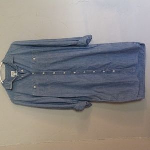 J crew tall chambray dress